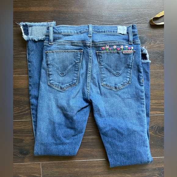 Hudson skinny embroidered denim - Picture 6 of 7